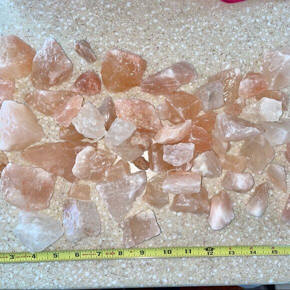 PINK HIMALAYAN rock salt 5 pounds of variety sizes of Himalayan rock salt - Picture 6 of 10